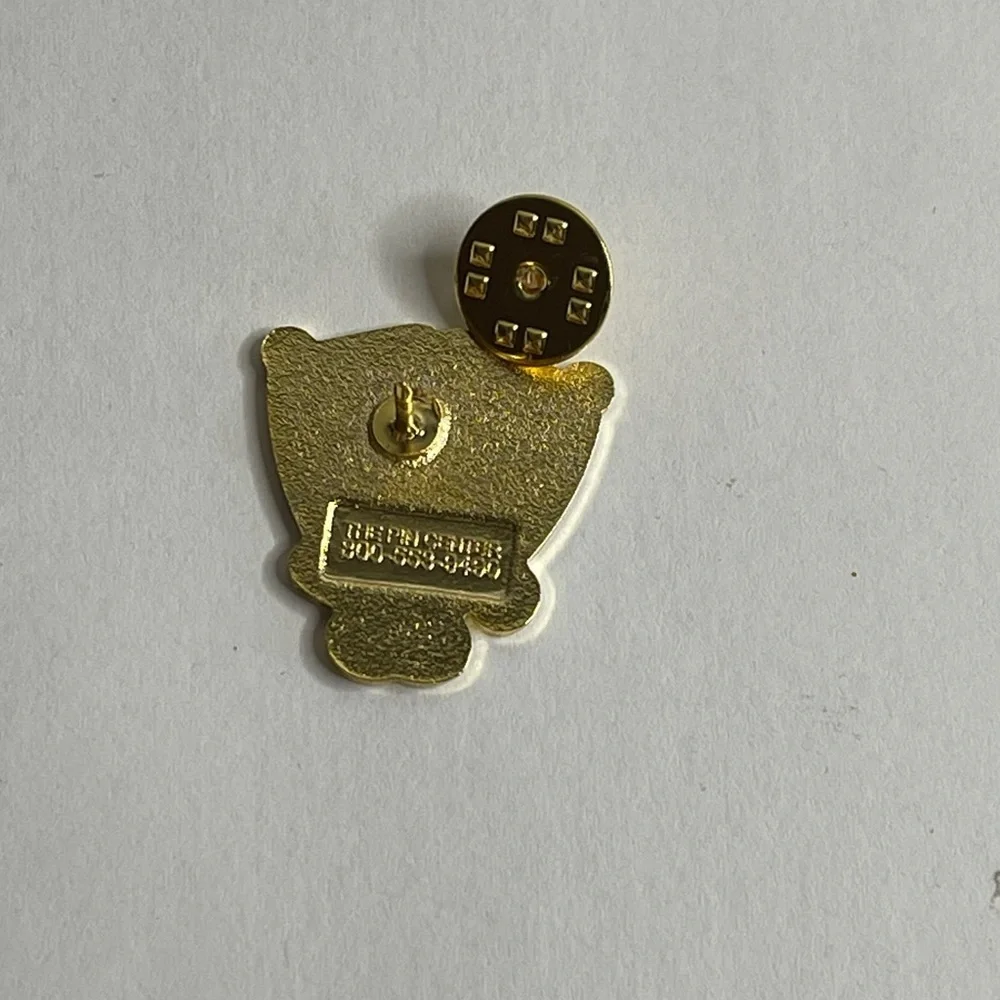 Beverly Hills Logo Gold and Black Enamel Pin